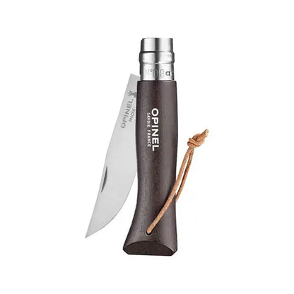 Couteau de poche Opinel Tradition Baroudeur N°08 – Noir brun  NYCTALOPE  