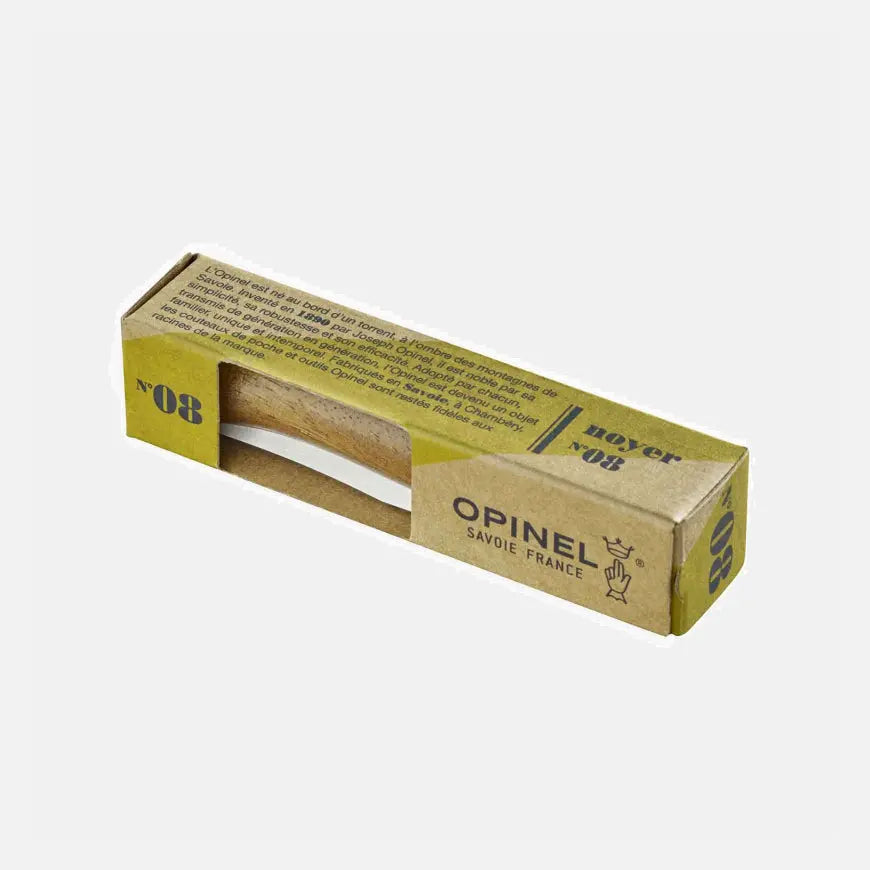 Couteau de poche Opinel Tradition Luxe Inox N°08 – Noyer  NYCTALOPE  
