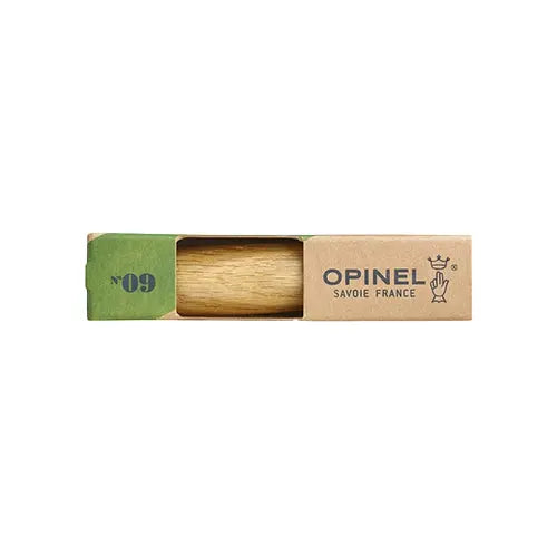 Couteau de poche Opinel Tradition Luxe Inox N°09 – Chêne  NYCTALOPE  