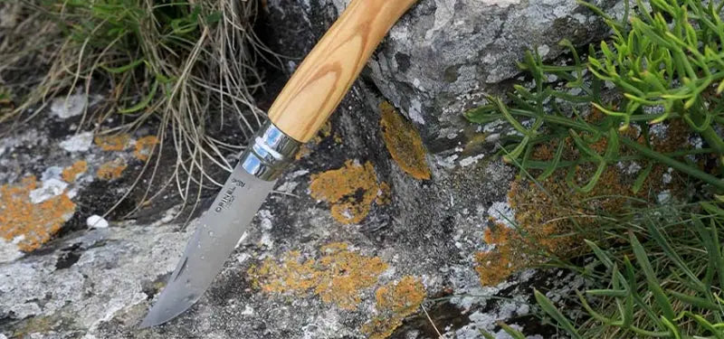 Couteau de poche Opinel Tradition Luxe Inox N°09 – Olivier  NYCTALOPE  
