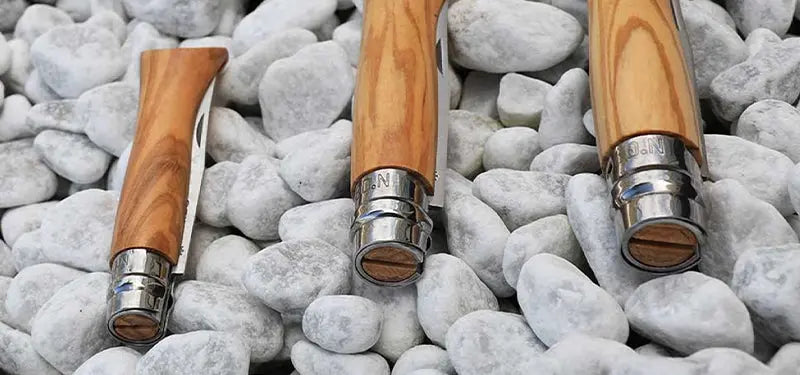 Couteau de poche Opinel Tradition Luxe Inox N°09 – Olivier  NYCTALOPE  