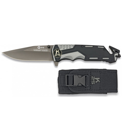 Couteau pliant tactique K25 19654  NYCTALOPE  