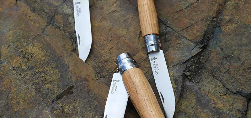 Couteau de poche Opinel Tradition Luxe Inox N°09 – Chêne Opinel