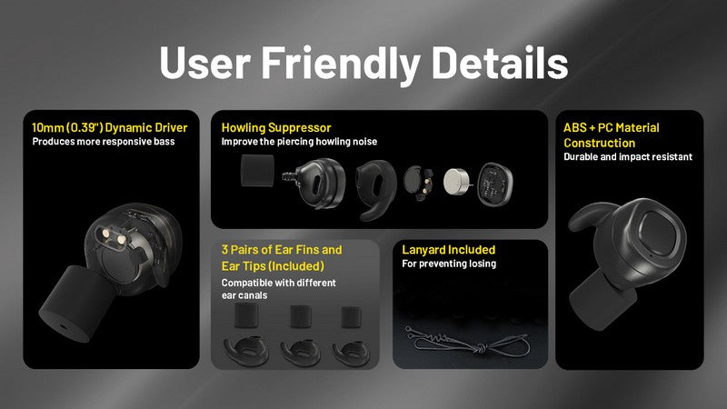 Ecouteur Bluetooth à annulation de bruit Nitecore NE20  NYCTALOPE  