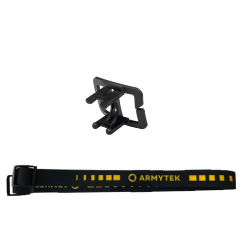 Support fast Clip + headband lampe frontale Armytek Wizard C1 et ELF C1 Armytek