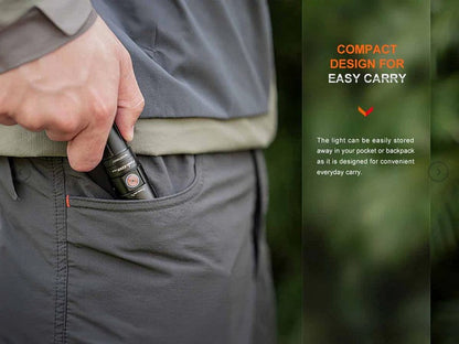 Lampe Torche Fenix E28R V2.0 - 1700 Lumens - Rechargeable USB-C  NYCTALOPE  