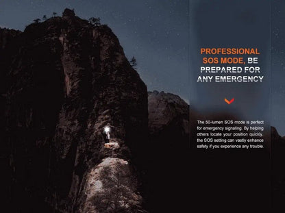 Lampe Torche Fenix LD30R - 1700Lumens - Compacte rechargeable  NYCTALOPE  