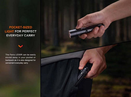 Lampe Torche Fenix LD30R - 1700Lumens - Compacte rechargeable  NYCTALOPE  