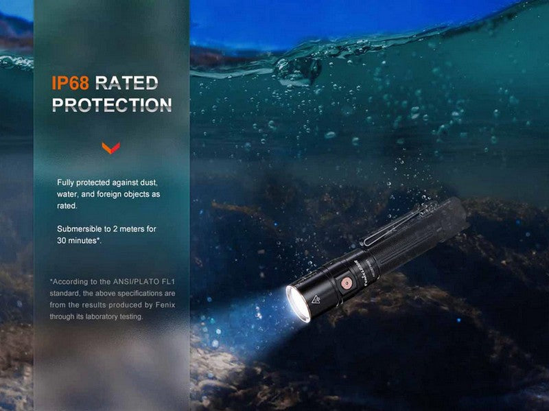 Lampe Torche Fenix LD30R - 1700Lumens - Compacte rechargeable  NYCTALOPE  