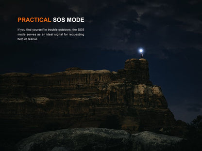 Lampe Torche Fenix LD45R - 2800 Lumens - Floodlight ou Spotlight  NYCTALOPE  