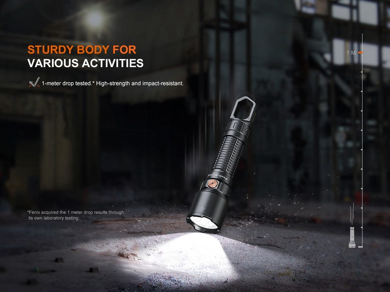 Lampe Torche multifonction Fenix WF25RM – 3000 Lumens rechargeable avec support de charge  NYCTALOPE  