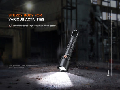 Lampe Torche multifonction Fenix WF25RM – 3000 Lumens rechargeable avec support de charge  NYCTALOPE  