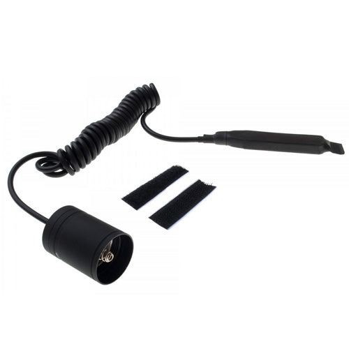 Interrupteur déporté Armytek ARS-01 câble ressort 25 à 70cm - NYCTALOPE