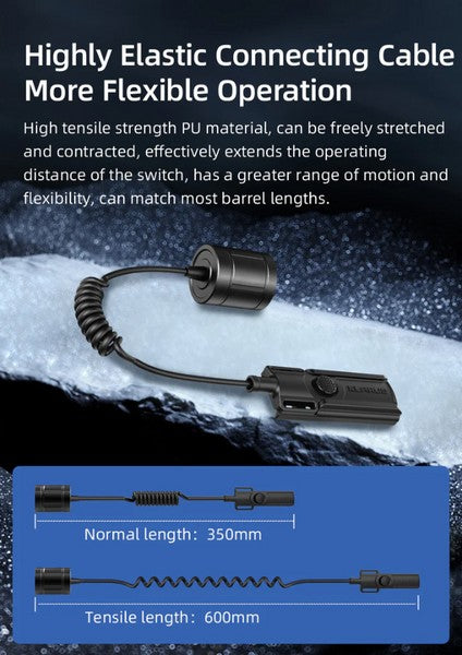 Interrupteur tactique Klarus TRP1 pour lampe XT12GT PRO et XT21X PRO  NYCTALOPE  