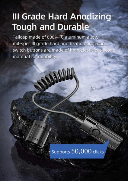 Interrupteur tactique Klarus TRP1 pour lampe XT12GT PRO et XT21X PRO  NYCTALOPE  