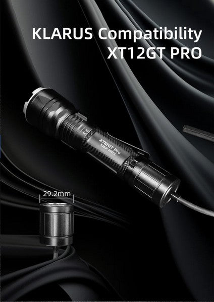 Interrupteur tactique Klarus TRP1 pour lampe XT12GT PRO et XT21X PRO  NYCTALOPE  