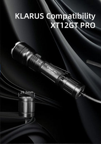 Interrupteur tactique Klarus TRP1 pour lampe XT12GT PRO et XT21X PRO  NYCTALOPE  