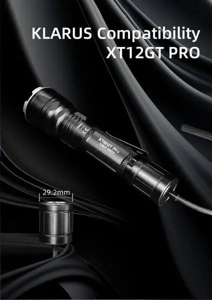 Interrupteur tactique Klarus TRP1 pour lampe XT12GT PRO et XT21X PRO  NYCTALOPE  