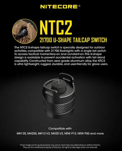 Interrupteur tactique Nitecore NTC2  NYCTALOPE  