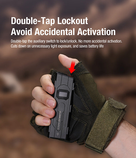 Lampe Torche FlatTac Klarus X2 - 3000Lumens rechargeable USB-C - Ultra fine Klarus