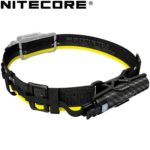 Kit batterie externe en carbone C6K pour frontale Nitecore NU27, NU40, NU43, NU45, NU50, HC65UE Nitecore