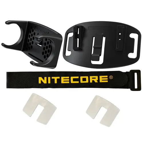 Kit Montage pour Casque Nitecore HLB50 HMB1 - Compatible NU50, NU53 et HC70 UHE  NYCTALOPE  