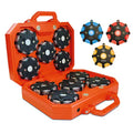 Kit d'éclairage à 360° de sécurité Nightsearcher Pulsar NavStar rechargeable - Lot de 10 feux LED - NYCTALOPE