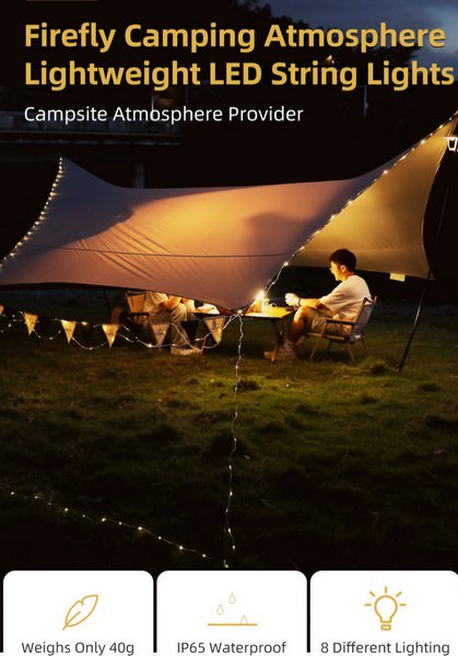 Guirlande Lumineuse Klarus CL6 Warm/White ou multicolore éclairage évènementiel  NYCTALOPE  