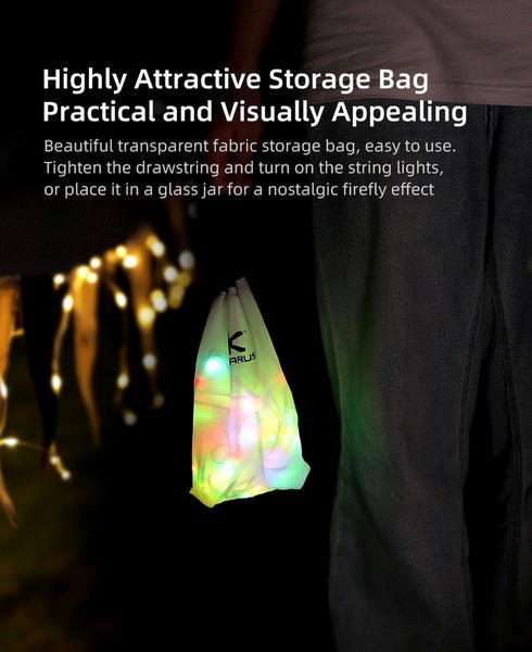 Guirlande Lumineuse Klarus CL6 Warm/White ou multicolore éclairage évènementiel  NYCTALOPE  