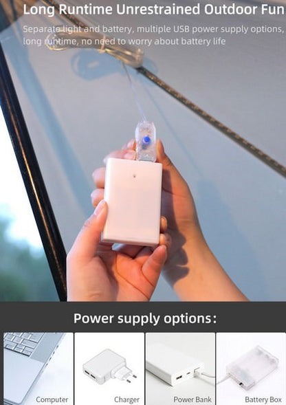 Guirlande Lumineuse Klarus CL6 Warm/White ou multicolore éclairage évènementiel  NYCTALOPE  