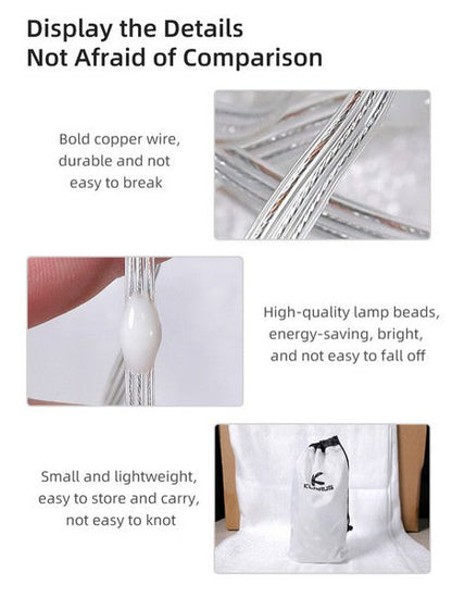 Guirlande Lumineuse Klarus CL6 Warm/White ou multicolore éclairage évènementiel  NYCTALOPE  