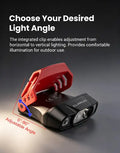 Klarus HC3 PRO - Lampe frontale clip-on à détecteur de mouvement