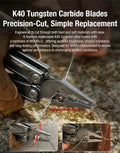 Klarus MT07 Horizon Noir  - Pince multifonction multitool 20-en-1