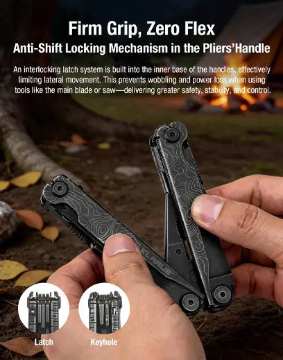 Klarus MT07 Horizon Noir  - Pince multifonction multitool 20-en-1