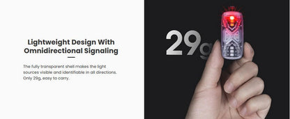 Lampe Multi-signal Nextorch UT41 - 5 couleurs + IR - lumière de secours de sécurité et d'avertissement - Rechargeable USB-C  NYCTALOPE  