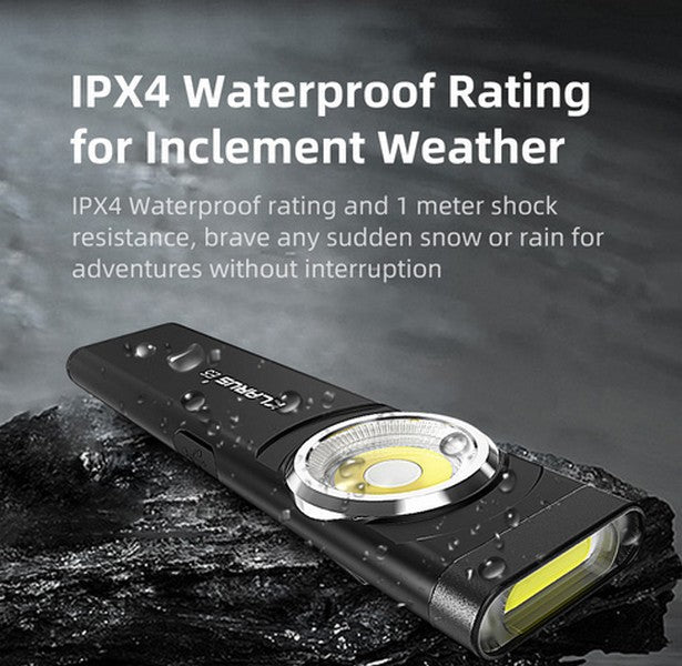 Lampe de poche de travail Klarus E5 - 470 Lumens  NYCTALOPE  