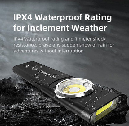 Lampe de poche de travail Klarus E5 - 470 Lumens  NYCTALOPE  