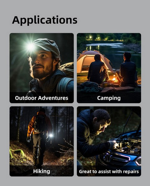 Lampe de poche de travail Klarus E5 - 470 Lumens  NYCTALOPE  