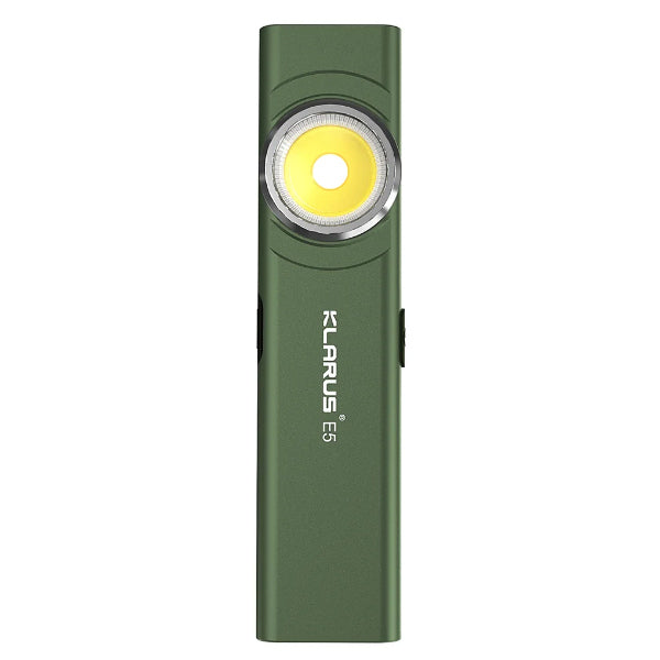 Lampe de poche de travail Klarus E5 - 470 Lumens  NYCTALOPE  