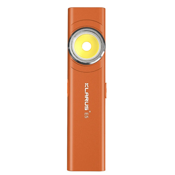 Lampe de poche de travail Klarus E5 - 470 Lumens  NYCTALOPE  