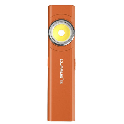 Lampe de poche de travail Klarus E5 - 470 Lumens  NYCTALOPE  