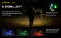Lampe Armytek Crystal RGB – 200 Lumens Blanc + Rouge/Bleu/Vert  NYCTALOPE  