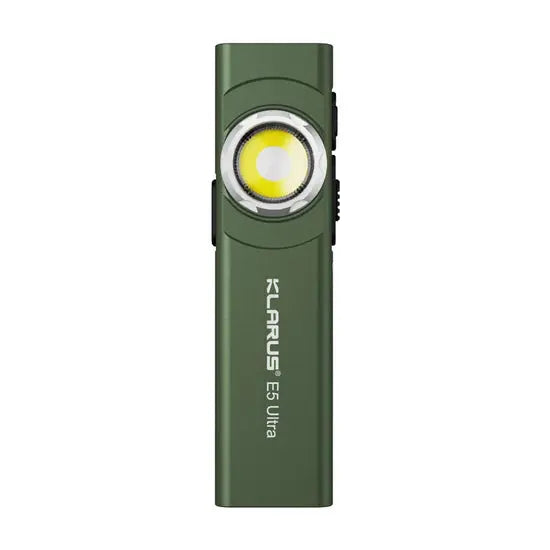 Lampe EDC ultra-fine Klarus E5 Ultra – Triple source lumineuse – 800 lumens  NYCTALOPE  