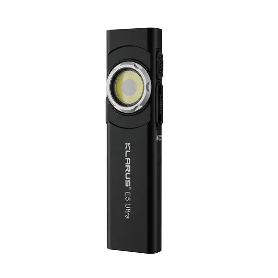 Lampe EDC ultra-fine Klarus E5 Ultra – Triple source lumineuse – 800 lumens  NYCTALOPE  