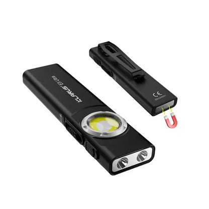Lampe EDC ultra-fine Klarus E5 Ultra – Triple source lumineuse – 800 lumens  NYCTALOPE  