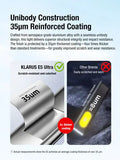 Lampe EDC ultra-fine Klarus E5 Ultra – Triple source lumineuse – 800 lumens  NYCTALOPE  