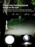 Lampe EDC ultra-fine Klarus E5 Ultra – Triple source lumineuse – 800 lumens  NYCTALOPE  