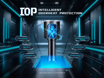 Lampe Fenix LR35R Pro 10 000Lumens - UV 365nm - Projecteur - Brise-vitre - Powerbank Fenix