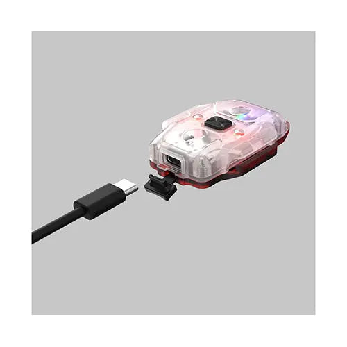 Lampe Frontale Armytek Crystal PRO 3D – 210 Lumens - Lumière Blanche/Rouge/Verte/Bleue - Fonction Feu de Freinage - Accéléromètre  NYCTALOPE  