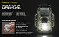 Lampe Frontale Armytek Crystal PRO 3D – 210 Lumens - Lumière Blanche/Rouge/Verte/Bleue - Fonction Feu de Freinage - Accéléromètre  NYCTALOPE  